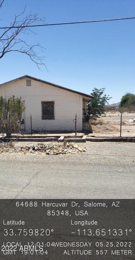 64688 Harcuvar Dr., Salome, AZ 85348
