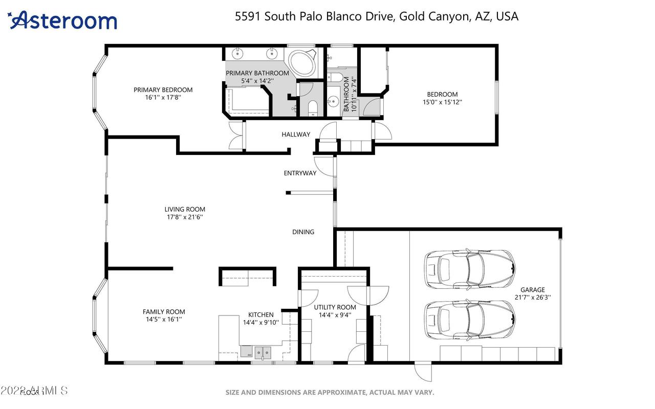 5691 S Palo Blanco Dr., Gold Canyon, AZ 85118