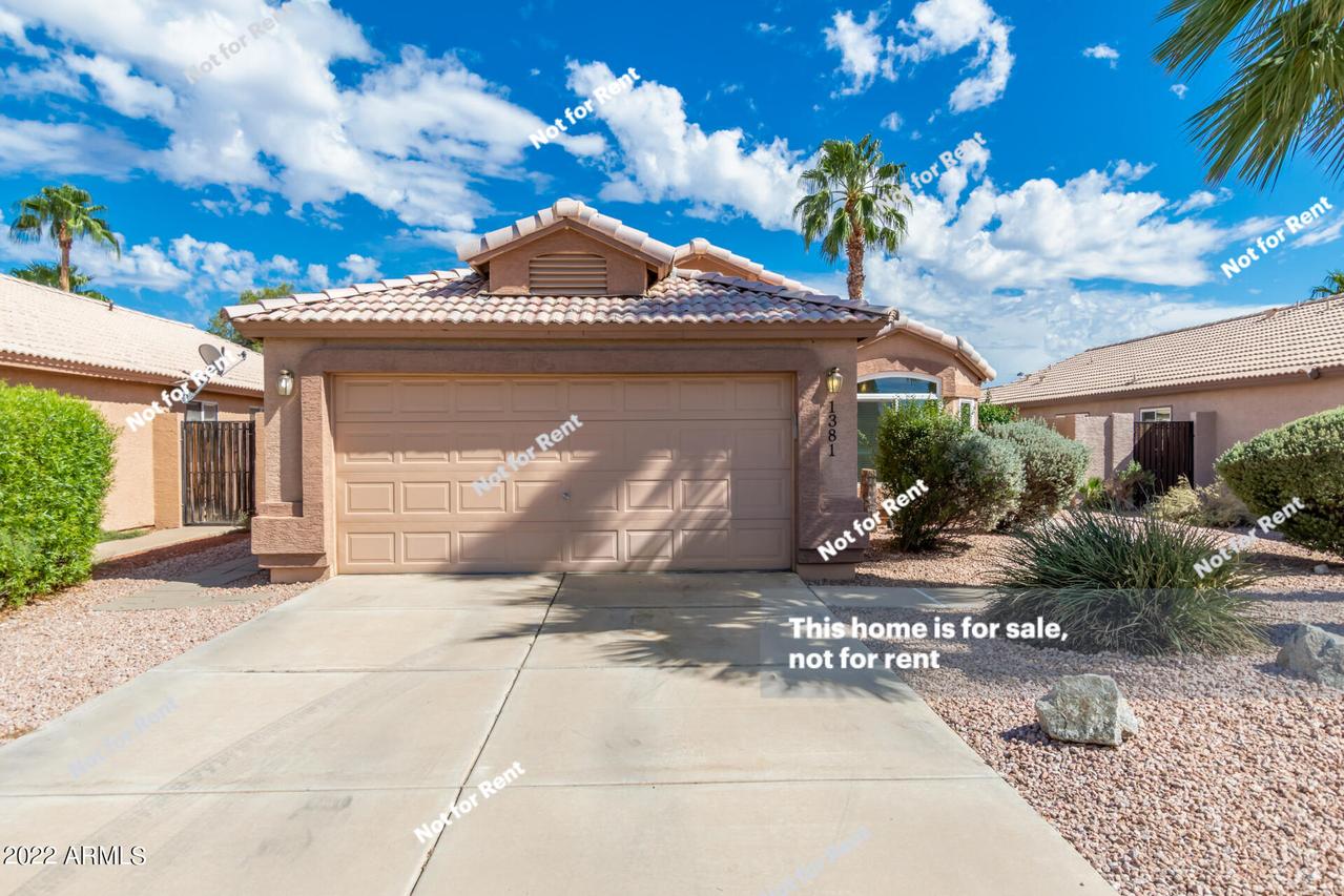 1381 S Buchanan St., Gilbert, AZ 85233