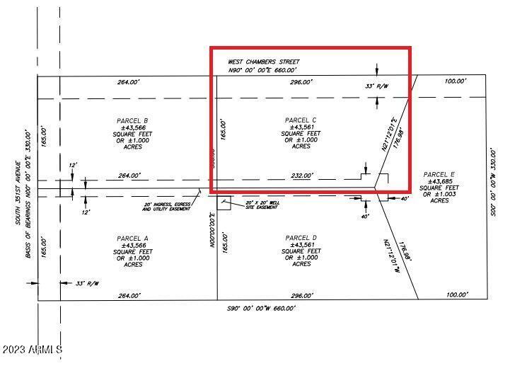 351st Ave N Of Salome Hwy. #Lot C, Tonopah, AZ 85354