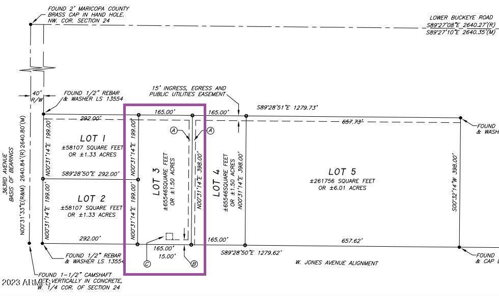 363rd ave W Jones Ave. #Lot 3, Tonopah, AZ 85354