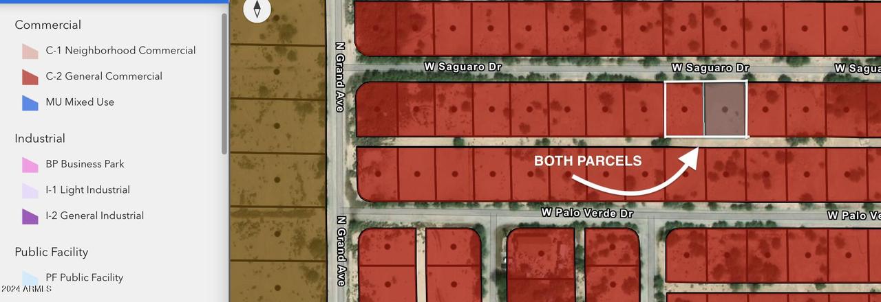 4075 W Saguaro (2 Commercial Lots) #8 & 9, Eloy, AZ 85131