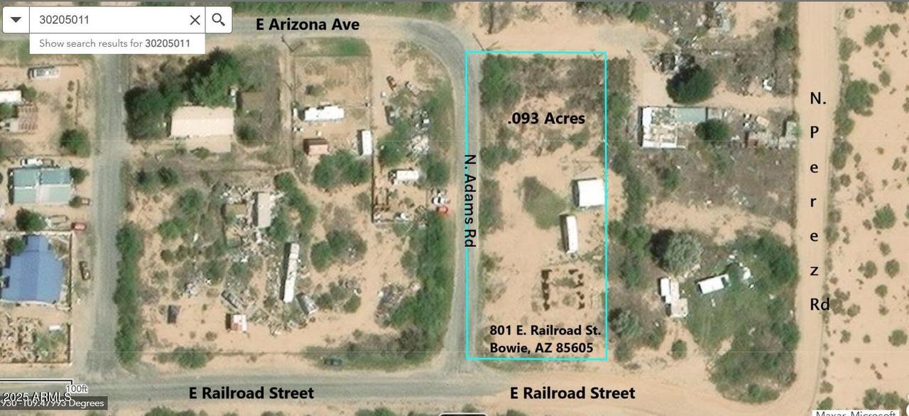 801 E Railroad St. #-, Bowie, AZ 85605