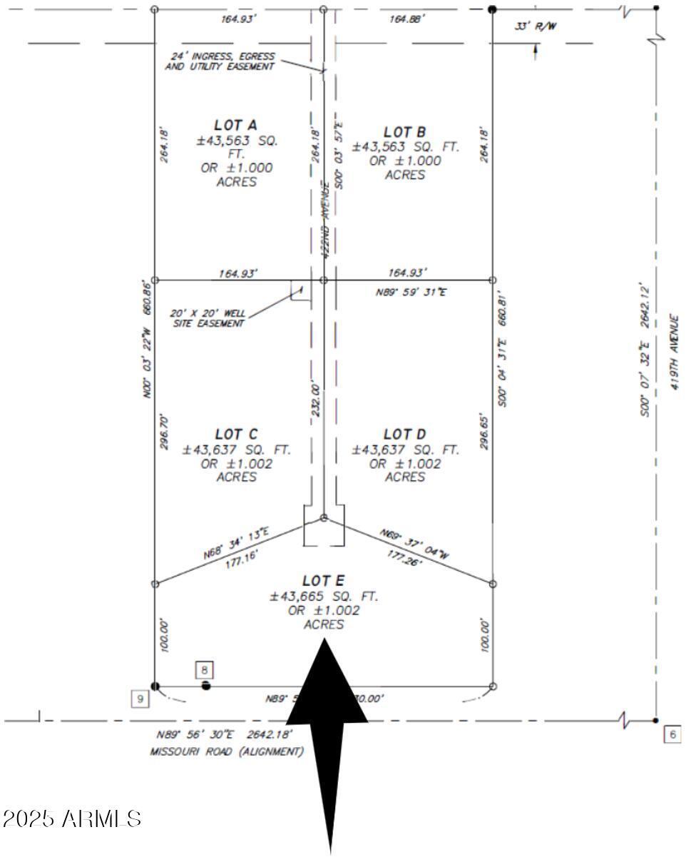 422XX W Bethany Home Rd. #Lot E, Tonopah, AZ 85354