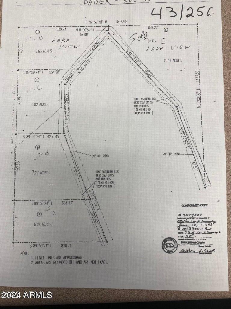 00XXX N N Cow Creek/burro Pass Rd. #82B, Morristown, AZ 85342