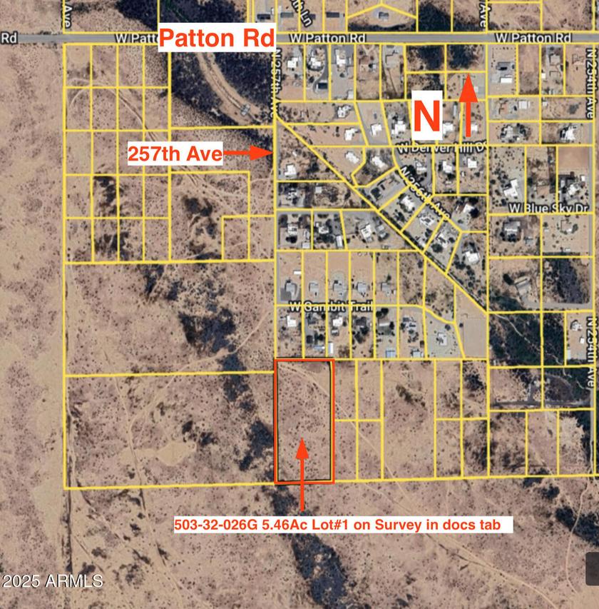 257XXX W Patton Lot# 1 Rd. #-, Wittmann, AZ 85361