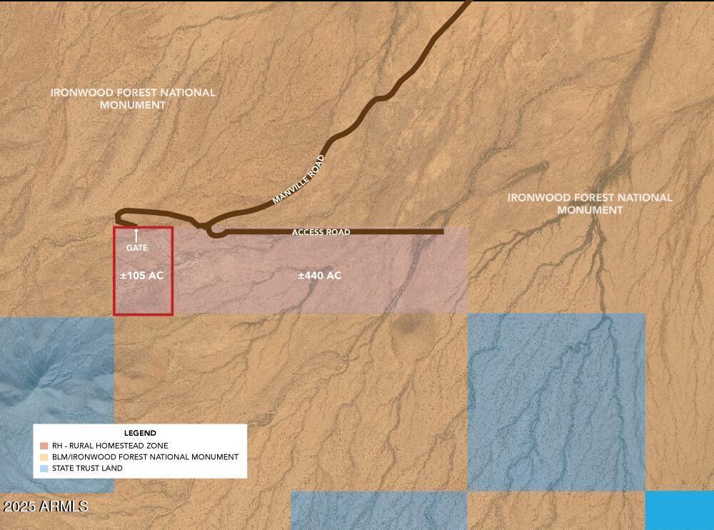 105acres W Manville Rd. #-, Marana, AZ 85653