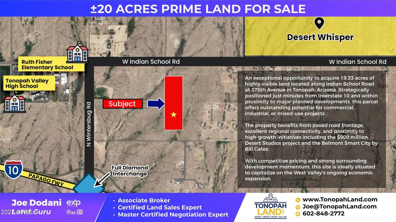 37500 W Indian School Rd. #LOT 1, Tonopah, AZ 85354