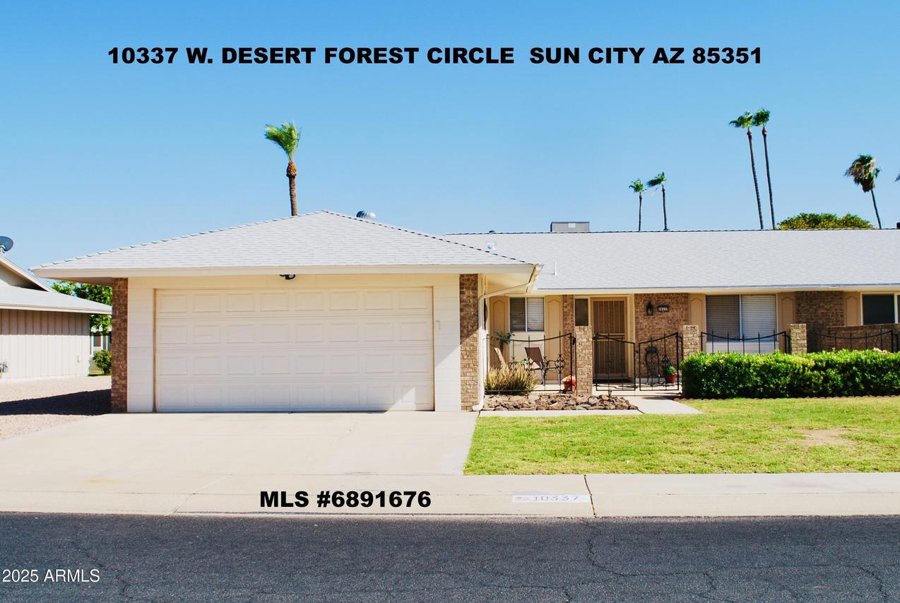 10337 W Desert Forest Cir., Sun City, AZ 85351