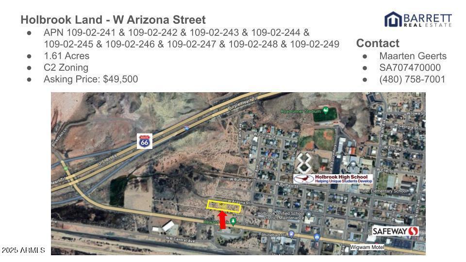 W Arizona St. #-, Holbrook, AZ 86025