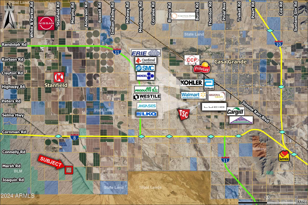 E Stanfield Rd. #-, Stanfield, AZ 85172