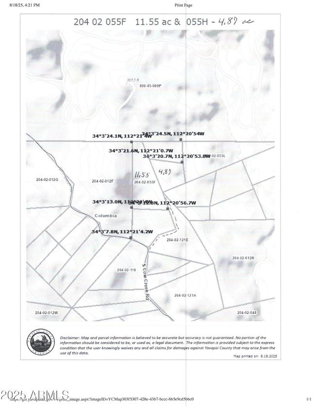 00XXX N Lake Pleasant / Cow Creek Rd. #B, Morristown, AZ 85342