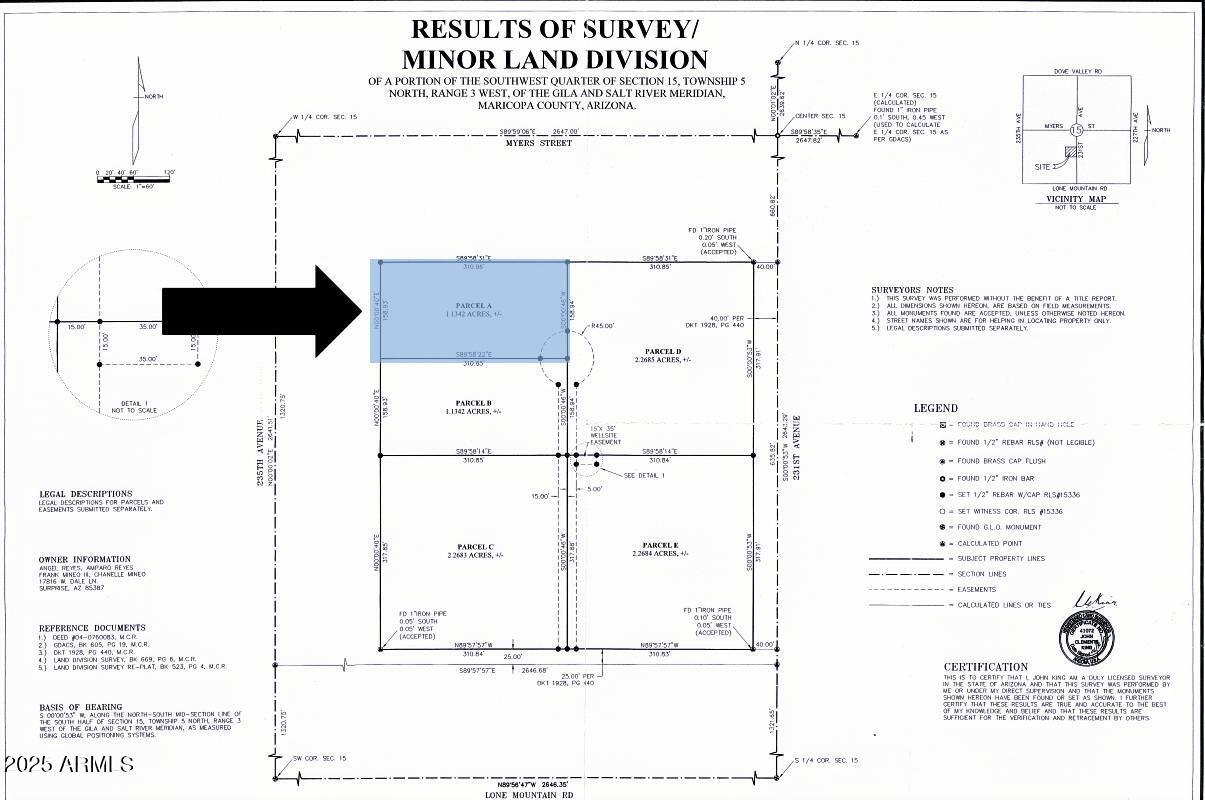 23000 N 231st Ave. #Parcel A, Wittmann, AZ 85361
