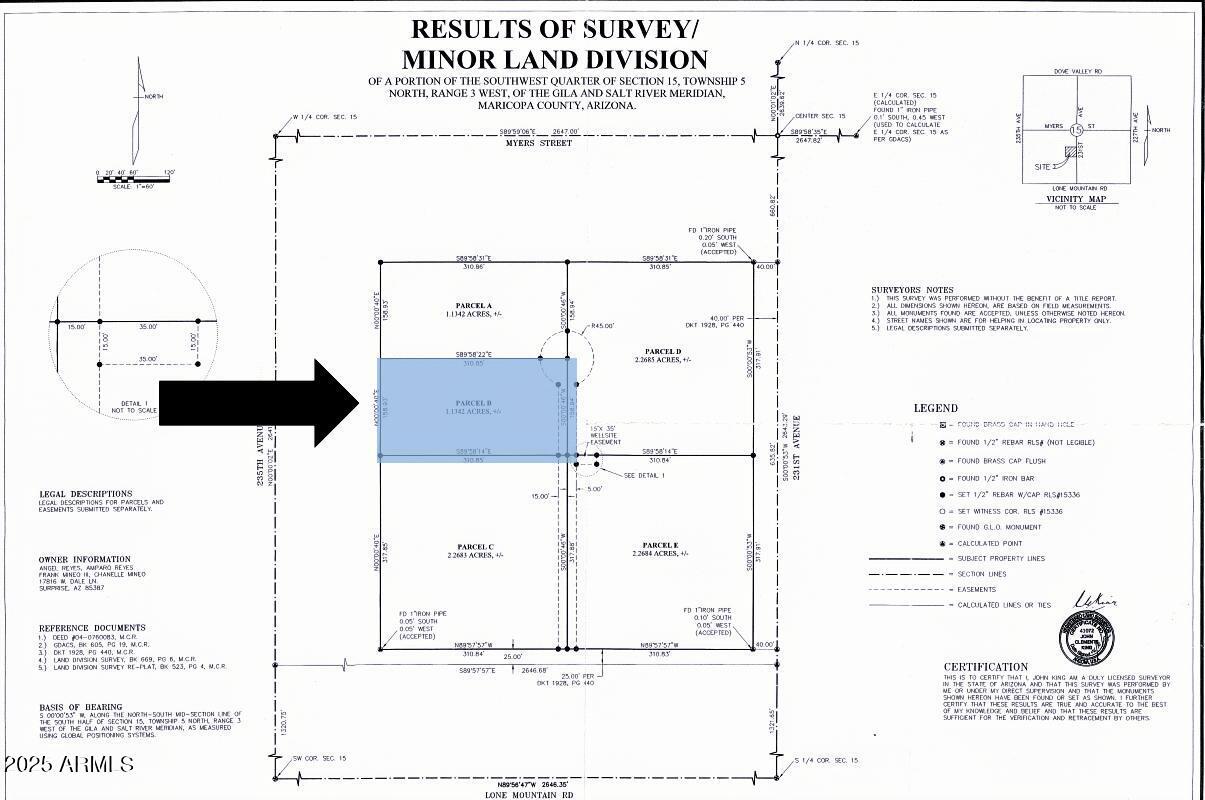 23000 N 231st Ave. #Parcel B, Wittmann, AZ 85361