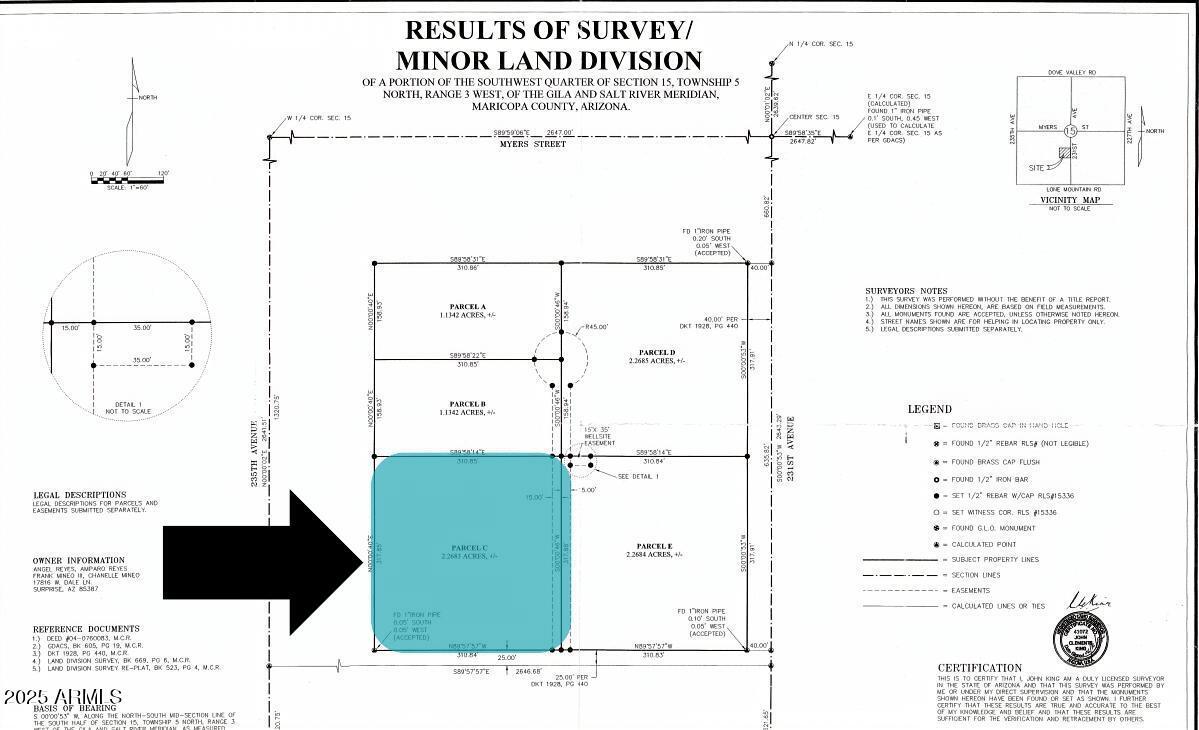 23000 N 231st Ave. #Parcel C, Wittmann, AZ 85361