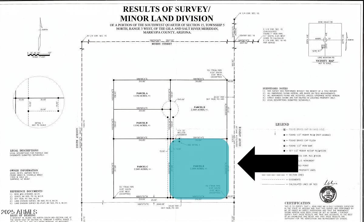 23000 N 231st Ave. #Parcel E, Wittmann, AZ 85361
