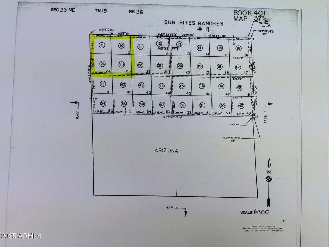 TBD W Austin Henely Rd. #9, Elfrida, AZ 85610