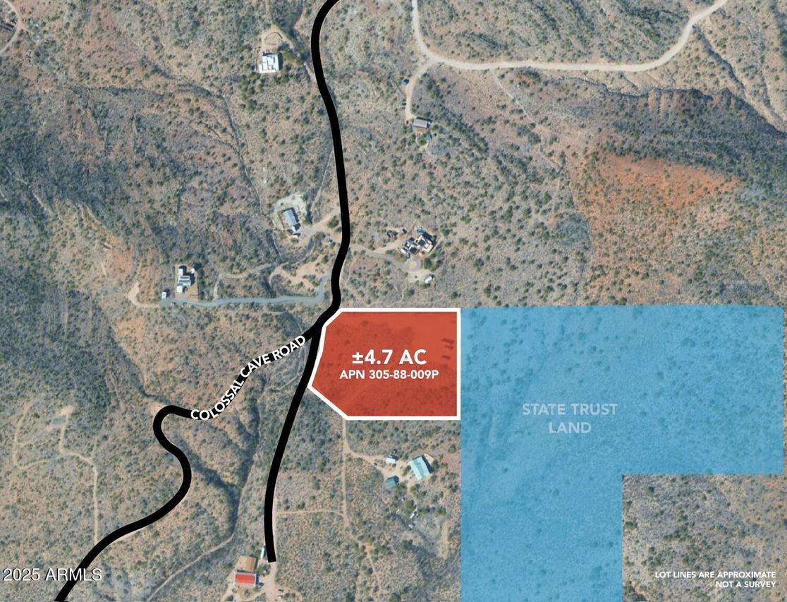 +/-4acres E Colossal Cave Rd. #-, Vail, AZ 85641