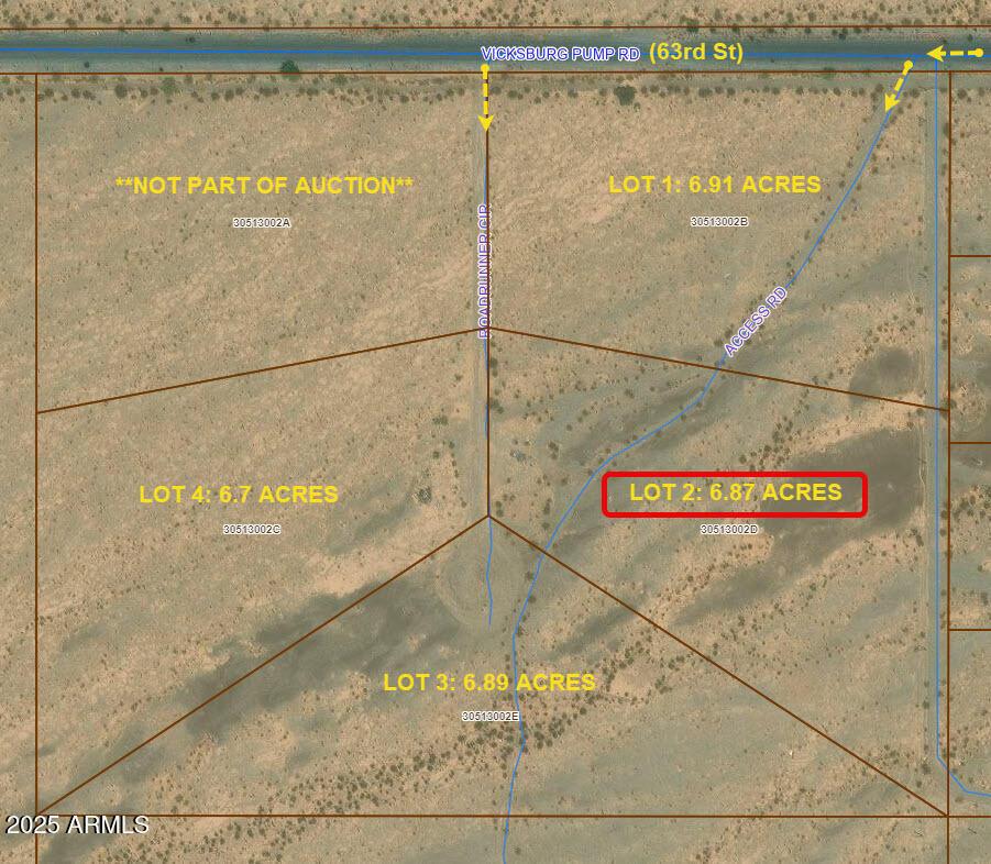 42105 Roadrunner Cir. #Lot 2, Salome, AZ 85348