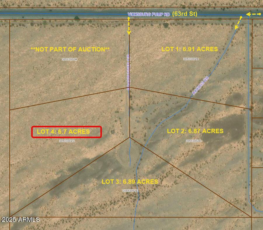 42098 E Roadrunner Cir. #Lot 4, Salome, AZ 85348