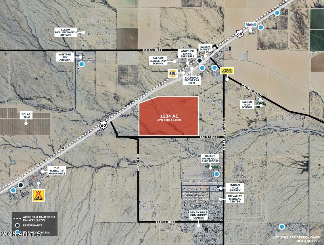 234 acres Avenue B #-, Salome, AZ 85348