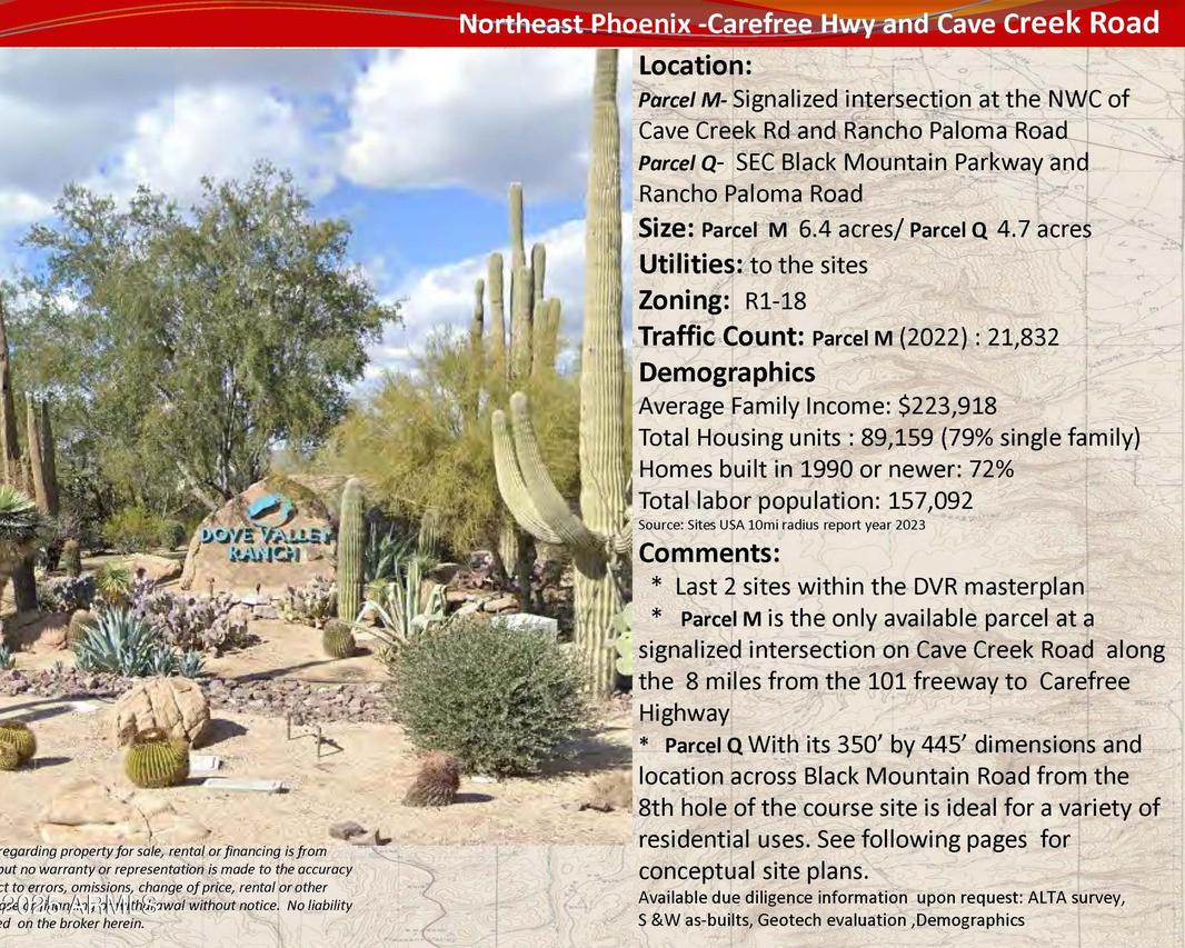 NW Cave Creek Rd. #-, Phoenix, AZ 85098