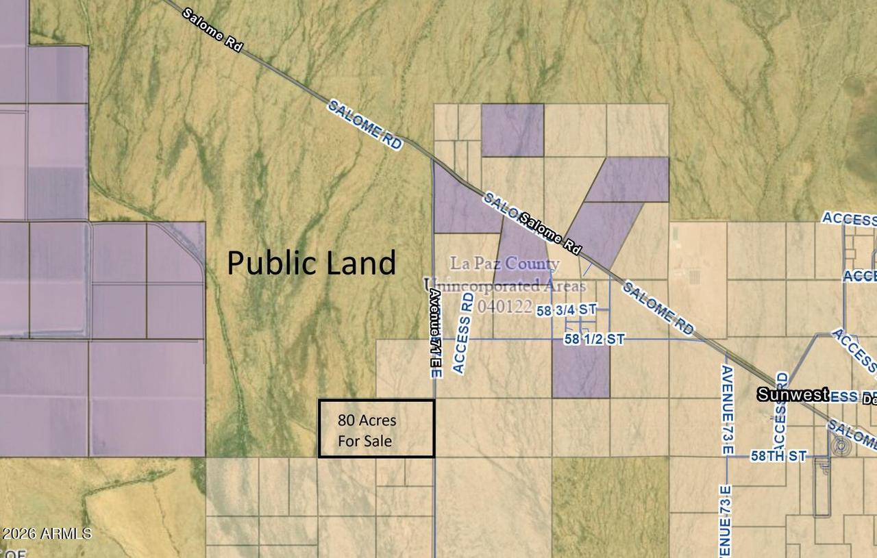 470XX 71e St. #-, Salome, AZ 85348