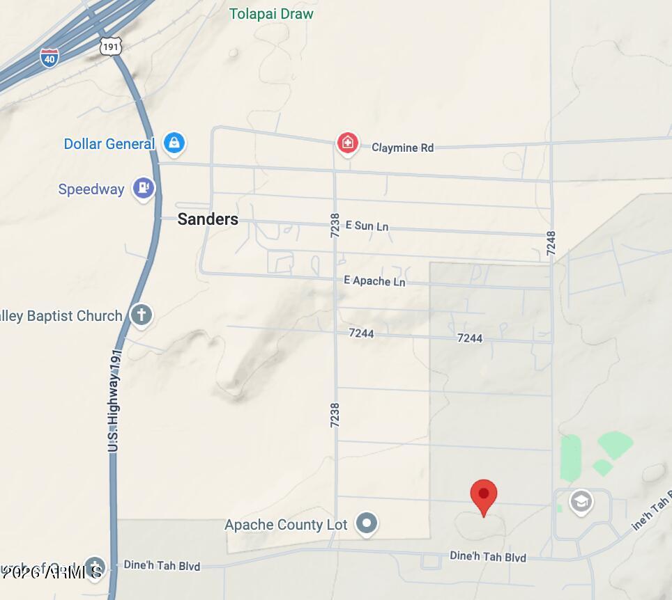 XX Arizona Park Estates Unit I #Lot 265, Sanders, AZ 86512