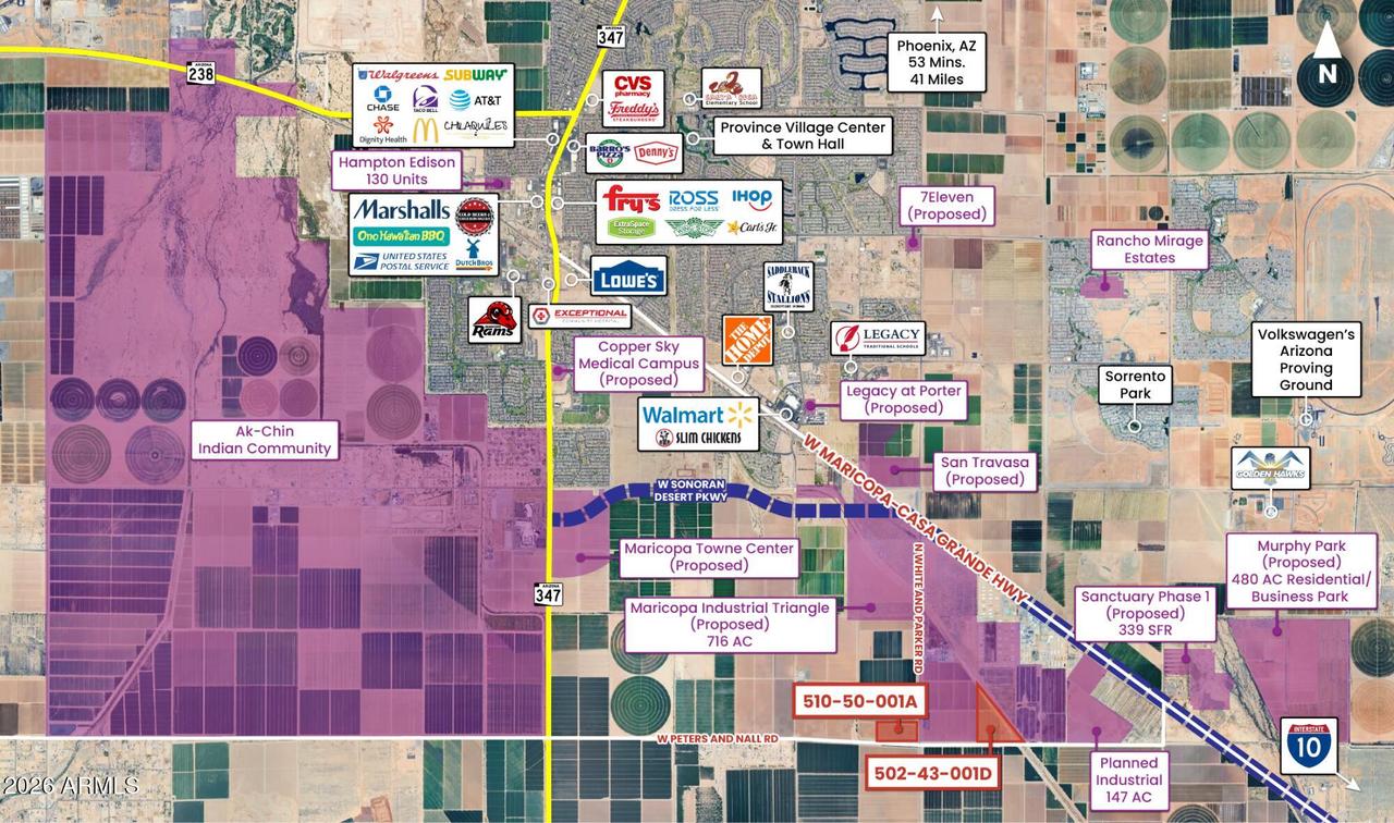 W Peters And Nall Rd. #-, Casa Grande, AZ 85122