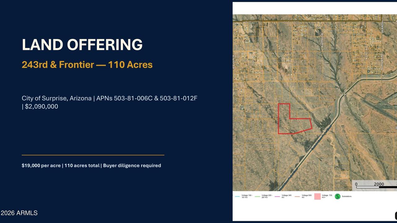 W Frontier Dr. #-, Wittmann, AZ 85361