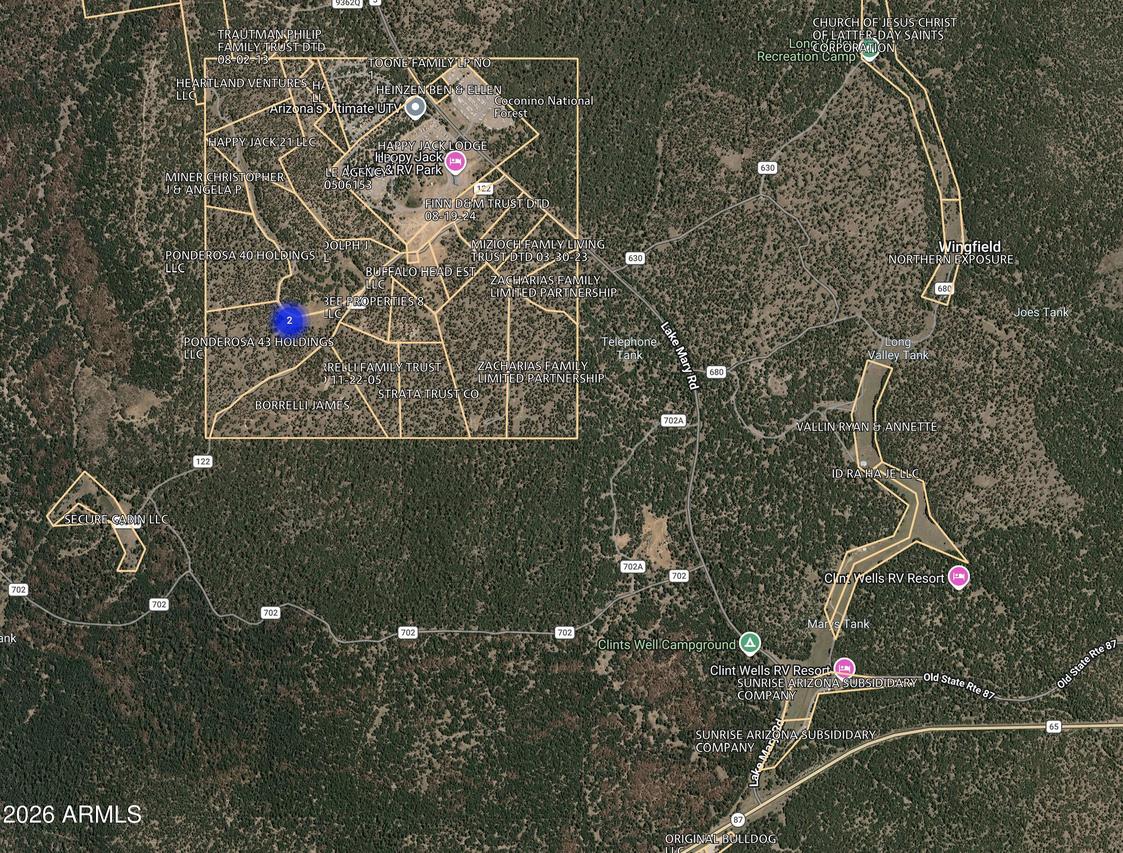 7800 Forest Service 122 Rd-tract 9b #9-B, Happy Jack, AZ 86024