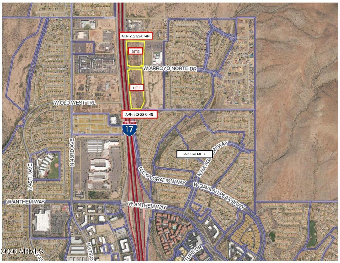 4000 W Arroyo Norte Ave. #Metes & Bounds, New River, AZ 85087