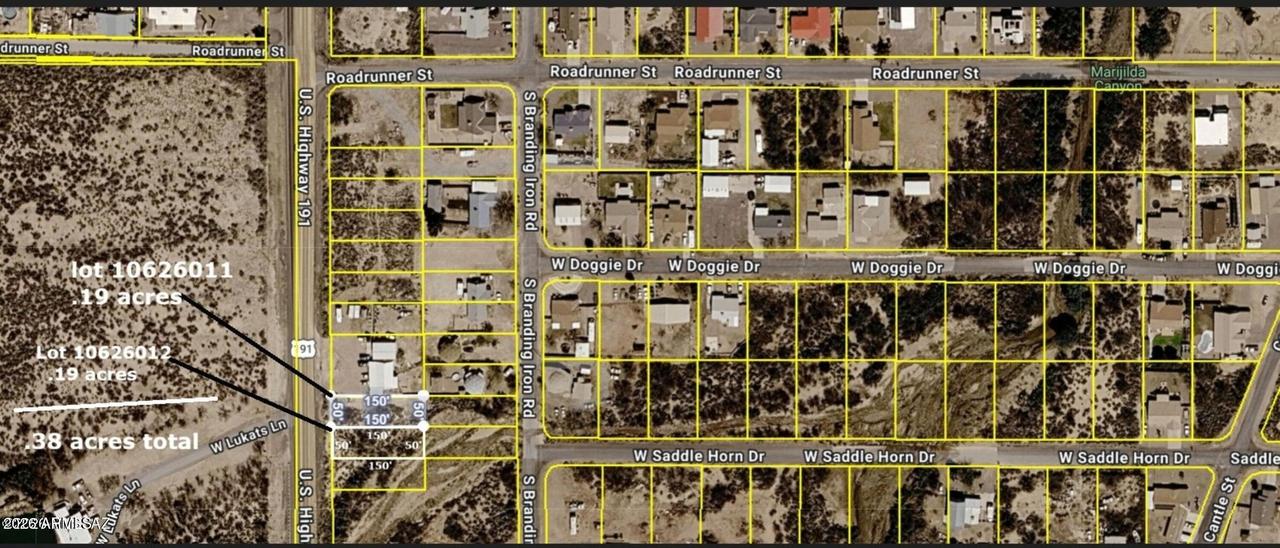 .34ac Us Hwy 191 #11 & 12, Safford, AZ 85546