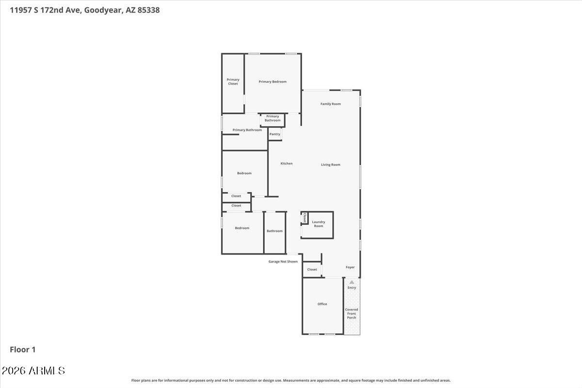 11957 S 172nd Ave., Goodyear, AZ 85338
