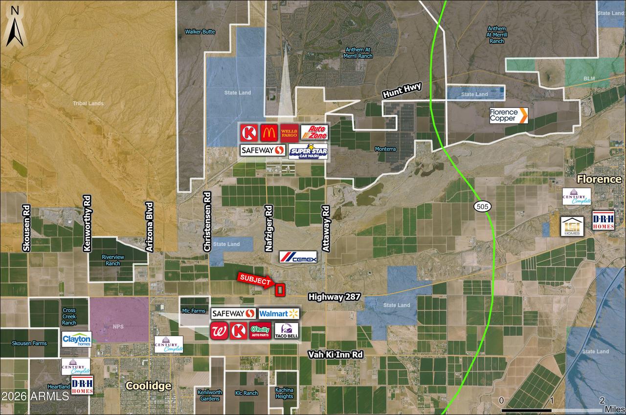 W Highway 287 Hwy. #-, Coolidge, AZ 85128