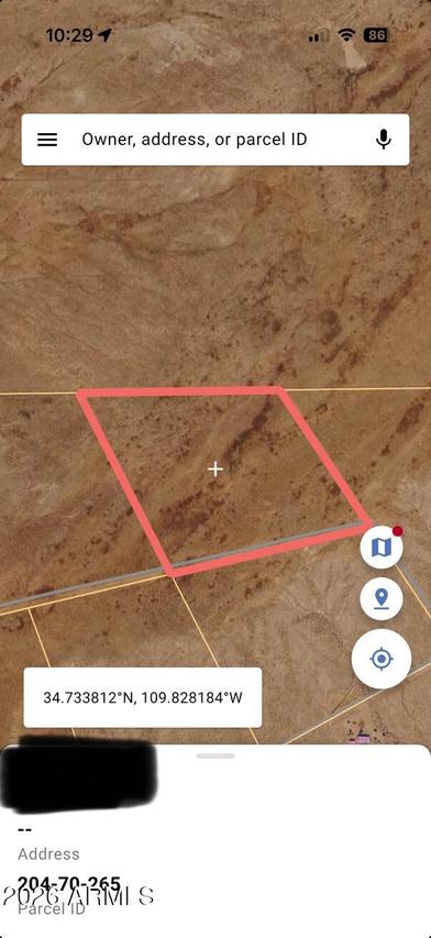 N9363 N9363 #204-70-265, St Johns, AZ 85936