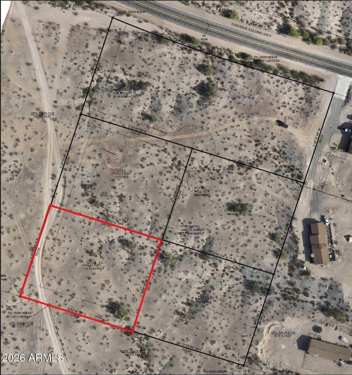 333XX W Tonopah-salome Hwy. #Lot 4, Tonopah, AZ 85354