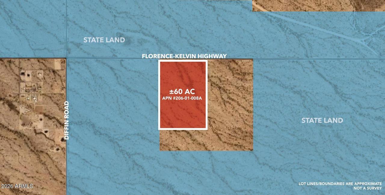 +/-60acres E Florence-kelvin Hwy. #-, Florence, AZ 85132