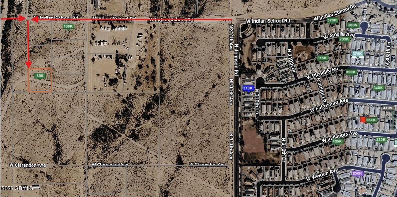 315th & Ave Indian School Road #Parcel 4, Tonopah, AZ 85354