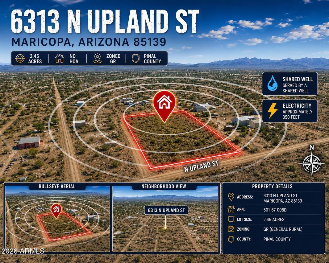 6313 N Upland St. #-, Maricopa, AZ 85139