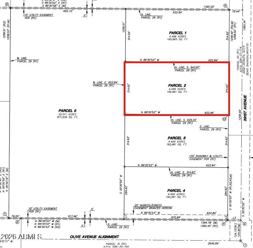 391XX W Olive Ave. #Parcel 2, Tonopah, AZ 85354