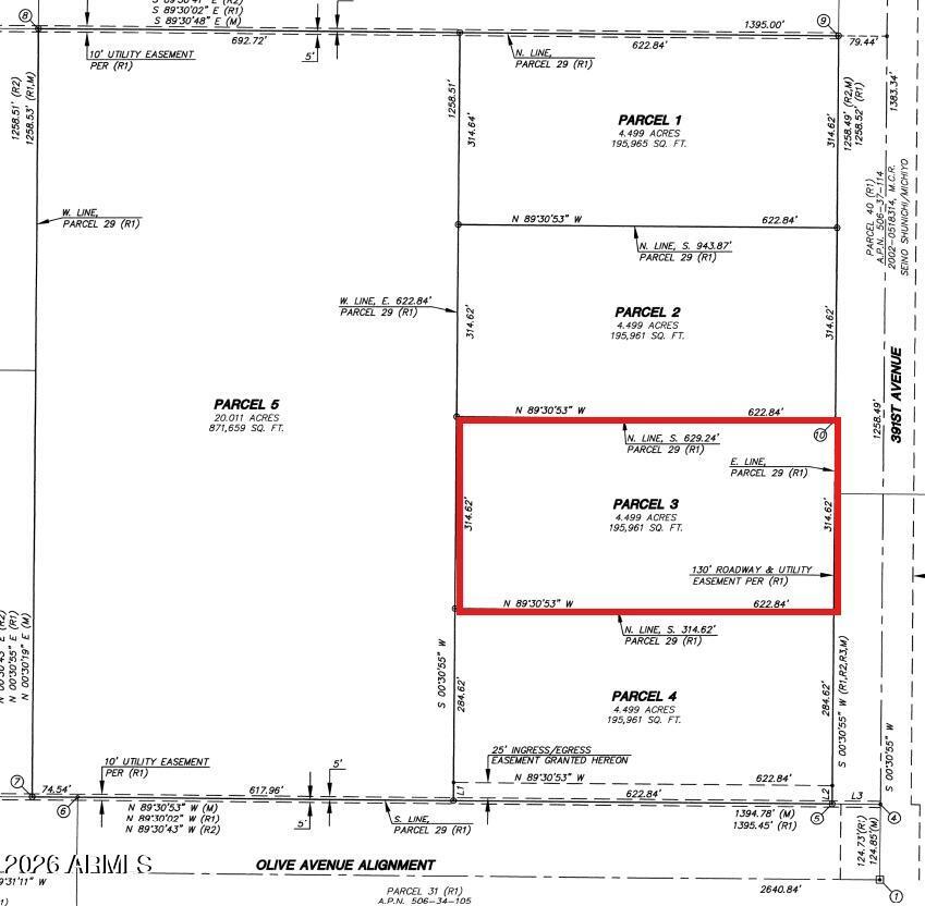 391XX W Olive Ave. #Parcel 3, Tonopah, AZ 85354