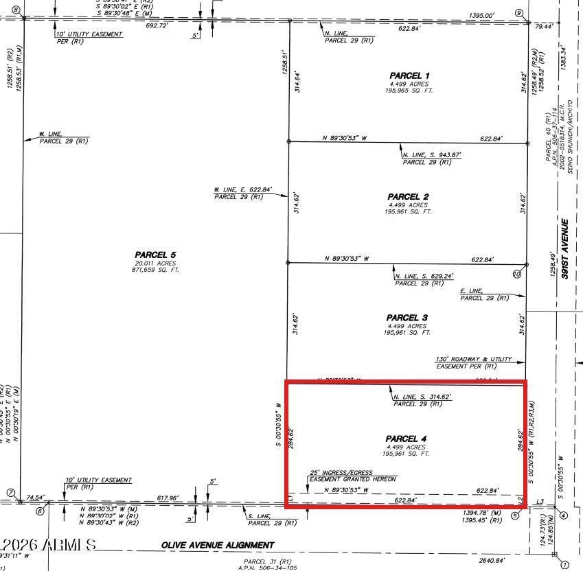 391XX W Olive Ave. #Parcel 4, Tonopah, AZ 85354