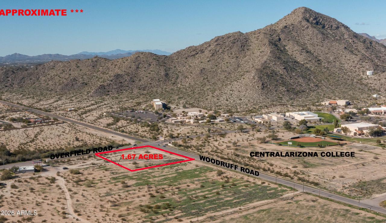 1.67 ACRES N Overfield Rd. #-, Casa Grande, AZ 85194