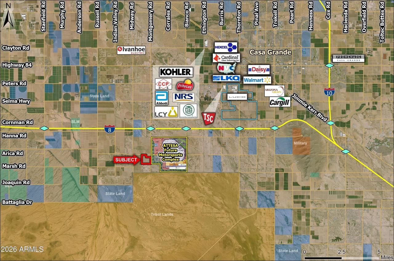 W Arica Rd., Stanfield, AZ 85172
