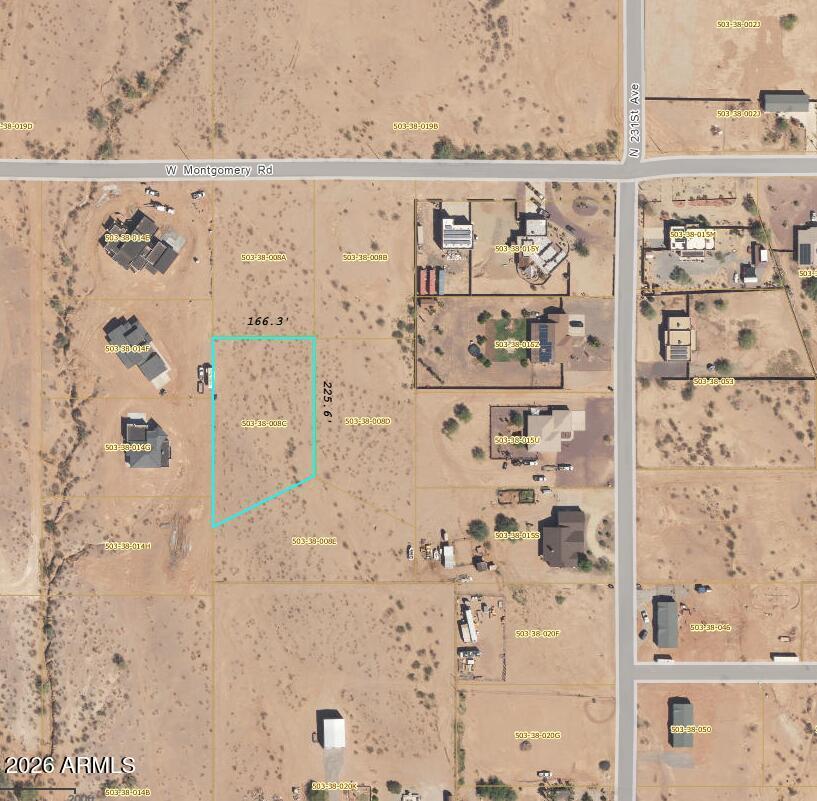 231XX W Montgomery 503-38-008c Rd. #c, Wittmann, AZ 85361