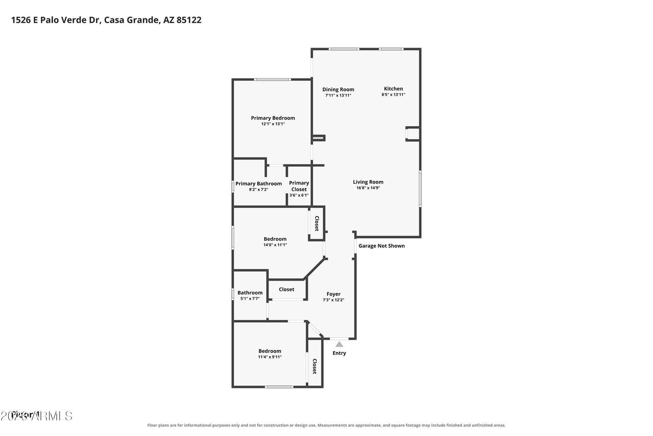 1526 E Palo Verde Dr., Casa Grande, AZ 85122