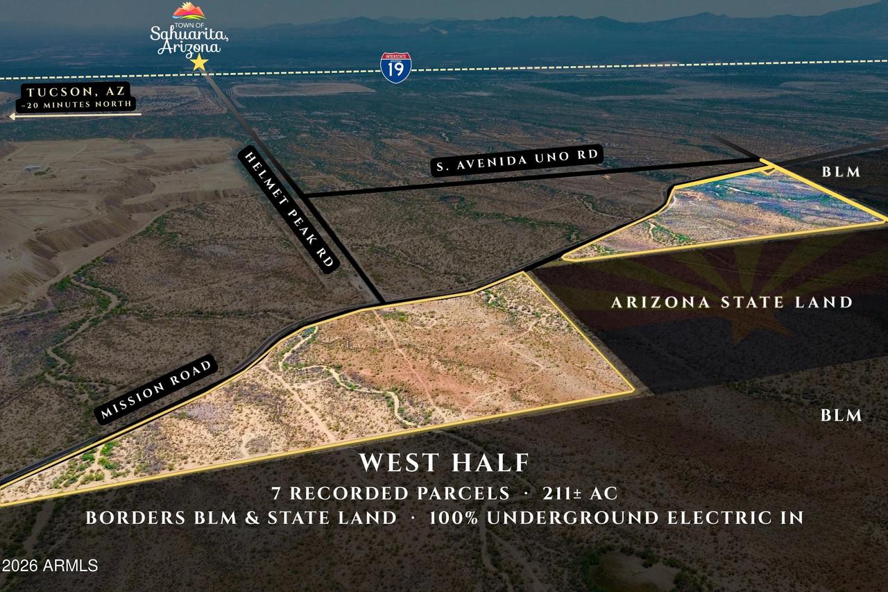 00 S Mission Rd & Helmet Peak Rd. #1-7, Sahuarita, AZ 85629