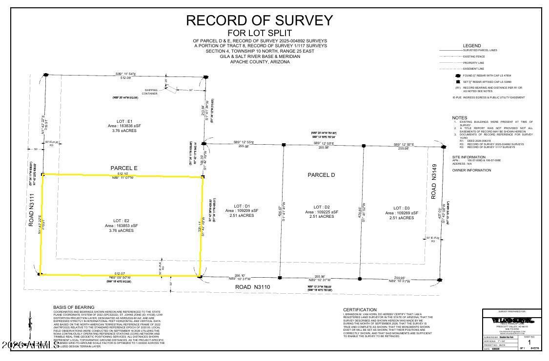 47 County Rd N3110 #-, Vernon, AZ 85940
