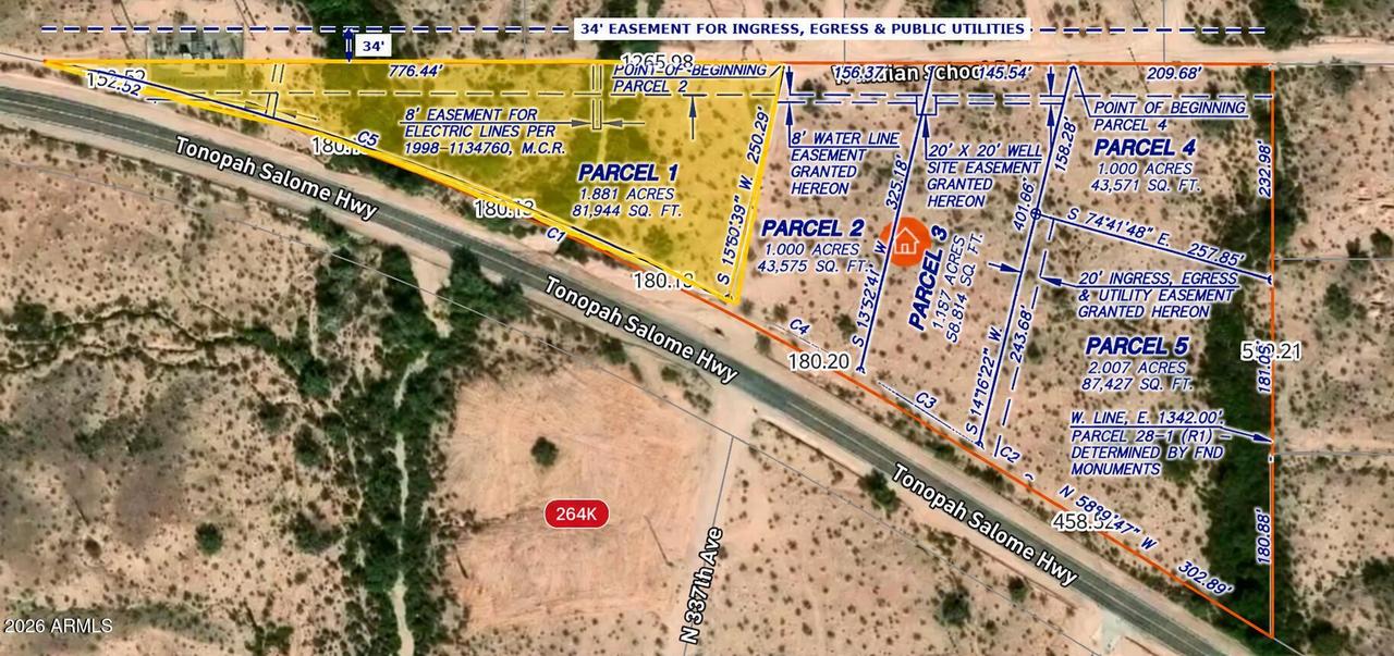 33710 W Salome Hwy. #Parcel 1, Tonopah, AZ 85354